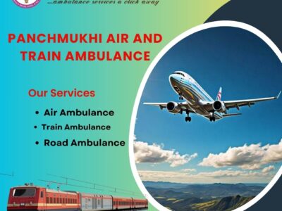 Panchmukhi Train Ambulance in Ranchi- Booking made according to your needs