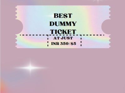 Best dummy ticket