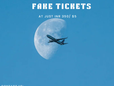 fake tickets