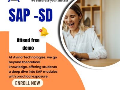 Avina Technologies - Sap SD Online Training in Hyderabad @ 9000055217