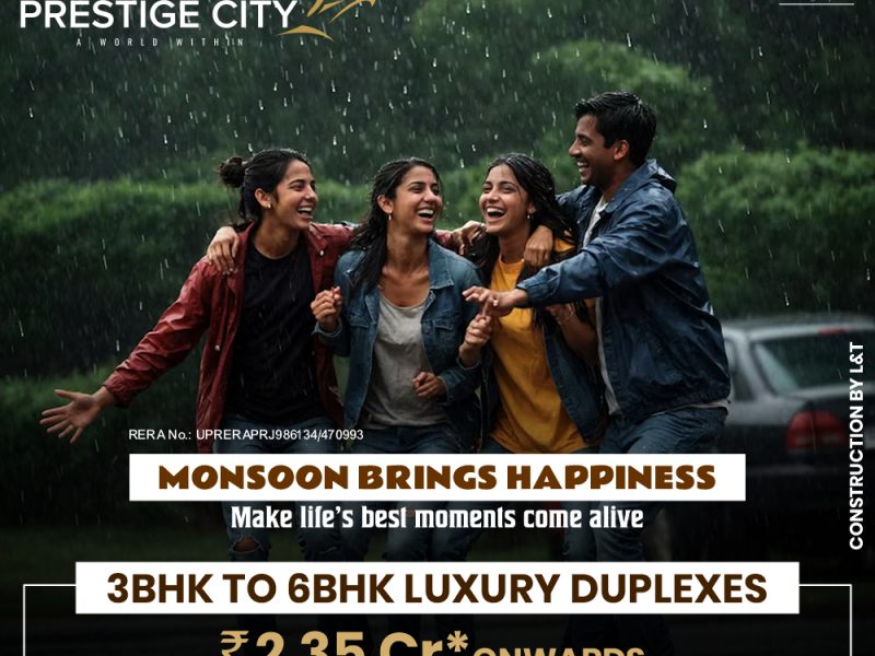 3 BHK Apartments in Indirapuram Extension | The Prestige City