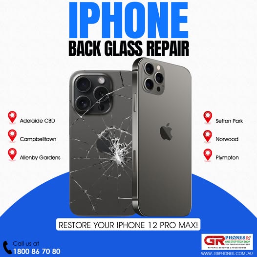 Restore Your Device with High-Quality Phone Back glass Replacement at GR PHONES