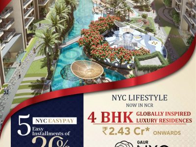 4 BHK Apartment in Ghaziabad - Gaur NYC Residence