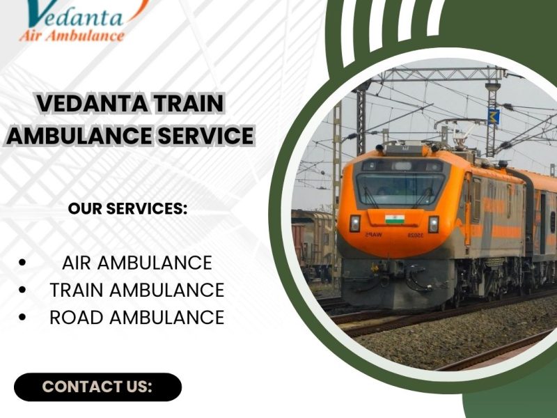 Vedanta ensures that the train ambulance in Varanasi transfers patients quickly