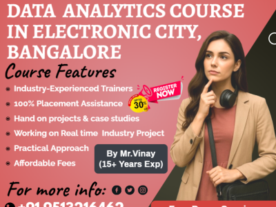 Best Data Analytics Training in Electronic City, Bangalore