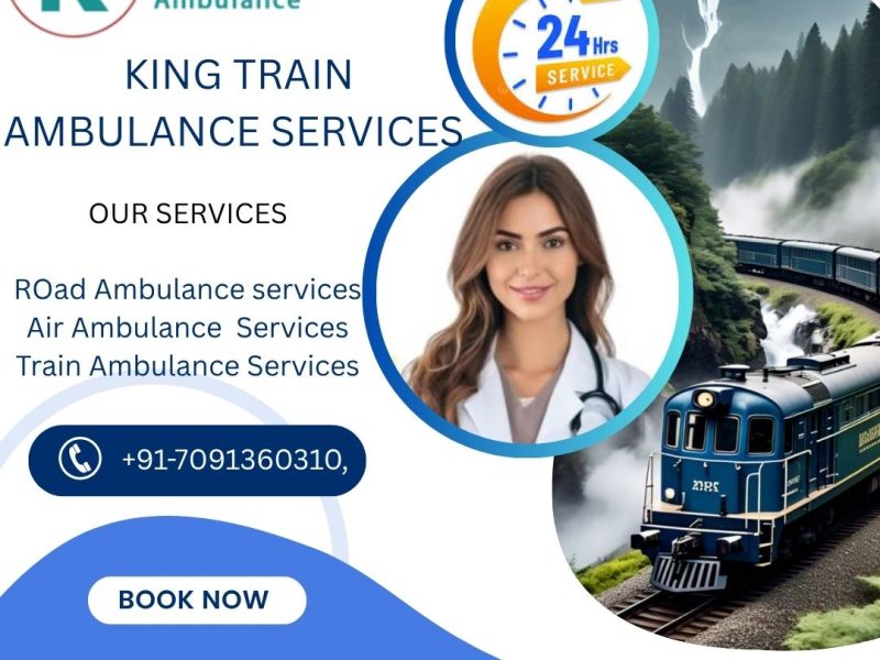 Get King Train Ambulance Service for Patients in Jabalpur Now