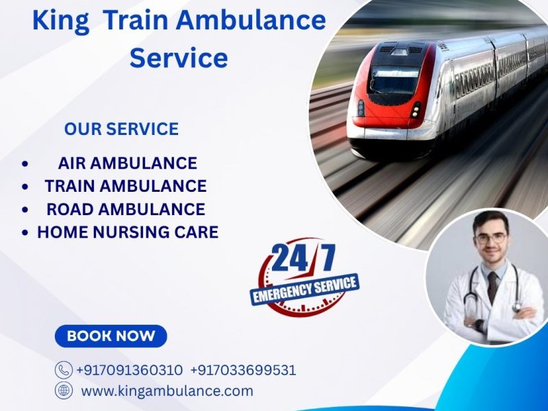 King is providing timely care to the sick in Ranchi with its Train Ambulance