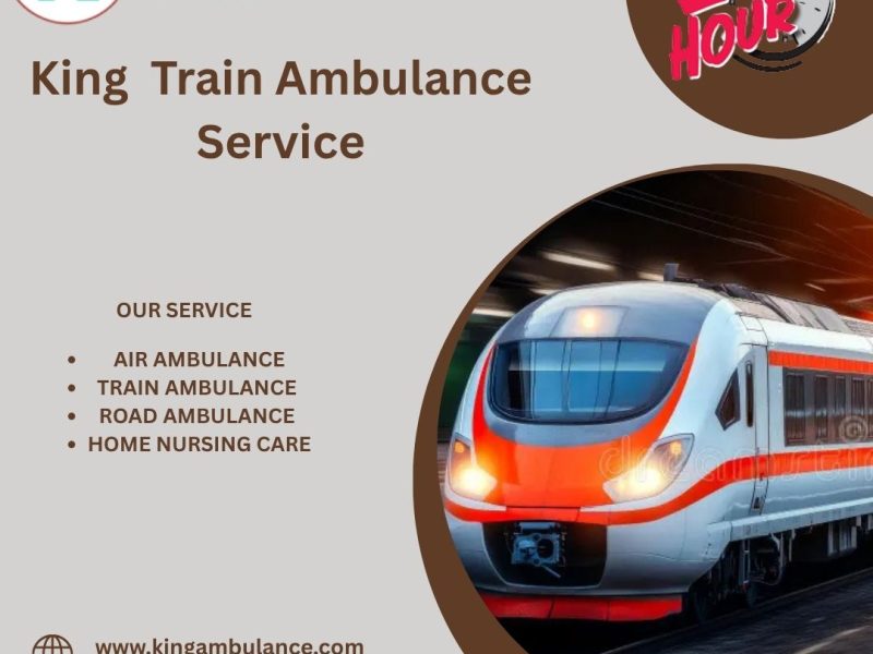 King Train Ambulance service in Lucknow provides speedy transfer of your patient