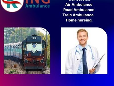 Choose King Train Ambulance Service in Raipur for your patient now.