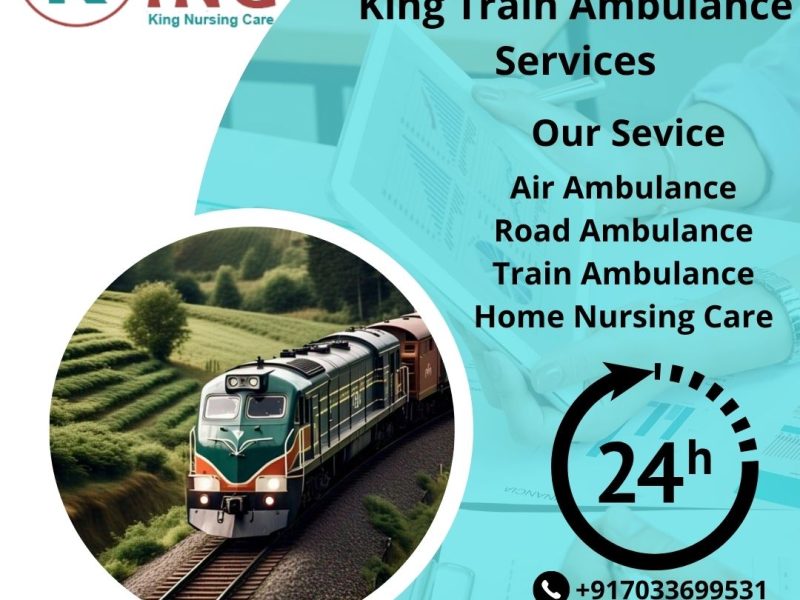 King provides round-the-clock patient care to patients from Darbhanga through its train ambulance