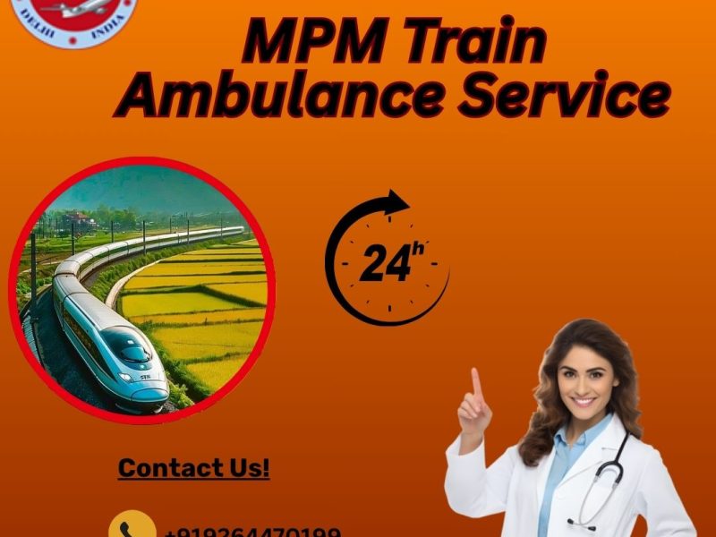 MPM Train Ambulance Provides an Emergency Medical Transportation Facility in Kolkata