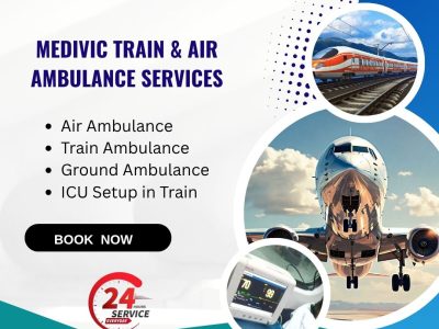 Medivic Train Ambulance in Patna Provide a Fair Chance to Travel to Your Source Destination Easily