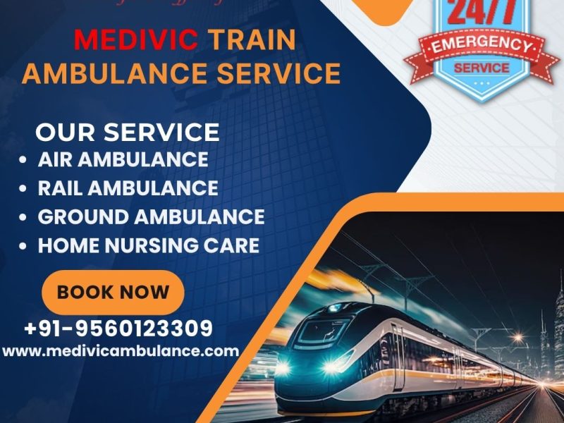 Top-Class Medical Care Provide by Medivic Train Ambulance Service in Indore