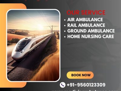 Select Medivic Train Ambulance Service in Jabalpur for Quick Transfer at a Low Cost