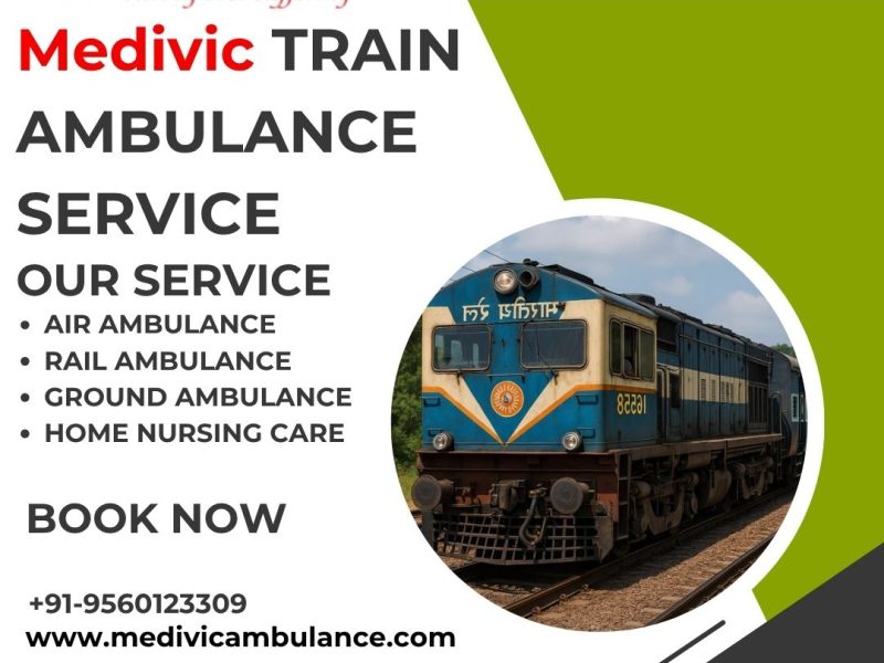 Reliable and Excellent Medical Facility Provide by Medivic Train Ambulance Service in Nagpur