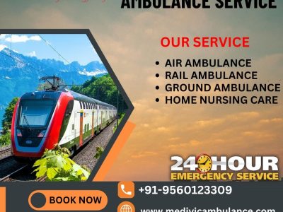 Top-Class Medical Facility Provide by Medivic Train Ambulance Service in Indore