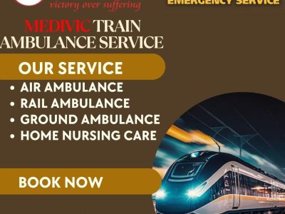 Medivic Train Ambulance Service in Indore Provides Safe and Efficient Transportation to Every Patient