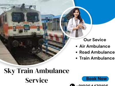 Choose Sky Train Ambulance Service for Quick Patient Transportation in Delhi