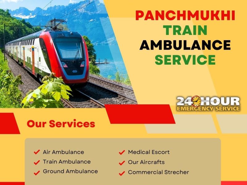 Select Panchmukhi Train Ambulance Service in Ranchi for Quick Transfer Ill Patient