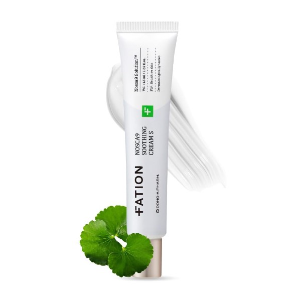 amazon.com 20% Off NOSCA9 Soothing Cream S - Soothing Barrier Cream with 5-Layer Ceramide Complex & Live Fresh Cica, For Sensitive & Irritated Skin, Korean Skincare