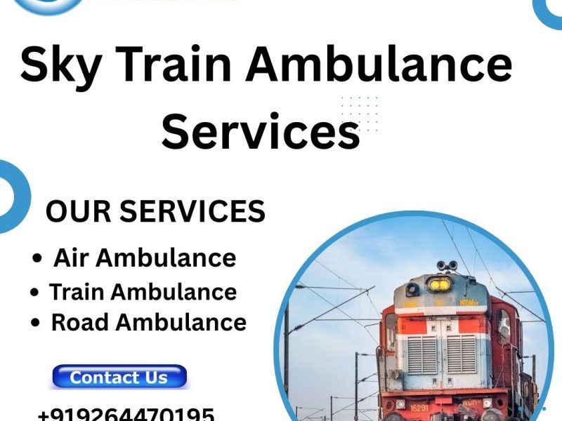 Hire Sky Train Ambulance Services in Bangalore to transfer your patient quickly