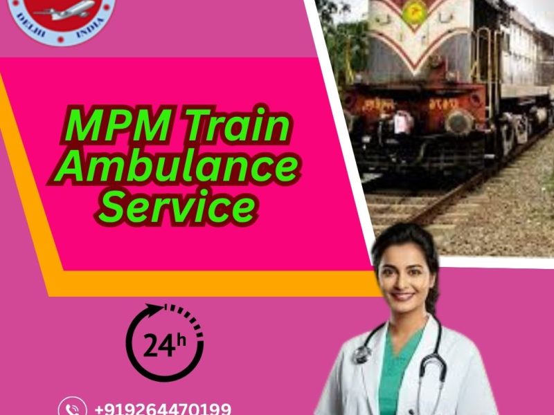 MPM Train Ambulance Provided the Best Paramedic Team for the Transfer of Patients to Ranchi