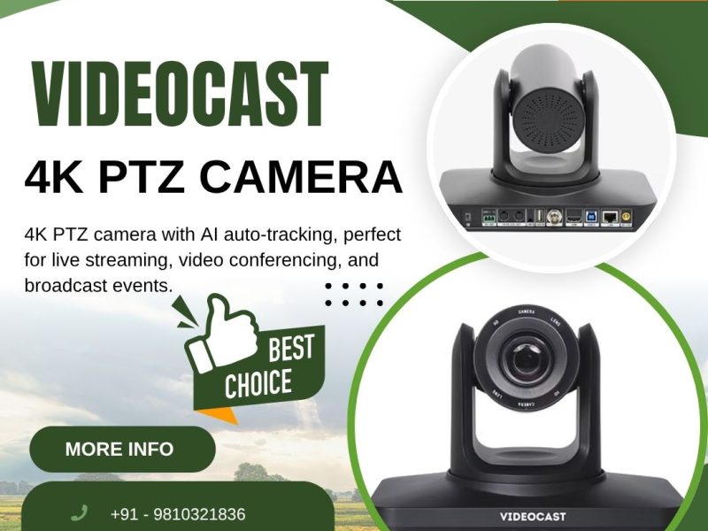 Buy the best affordable 4k ptz camera in India