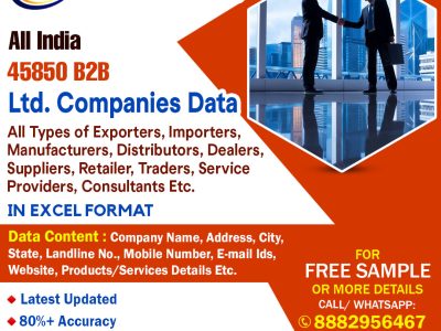 77Data: Download the Verified List of LTD Companies in India