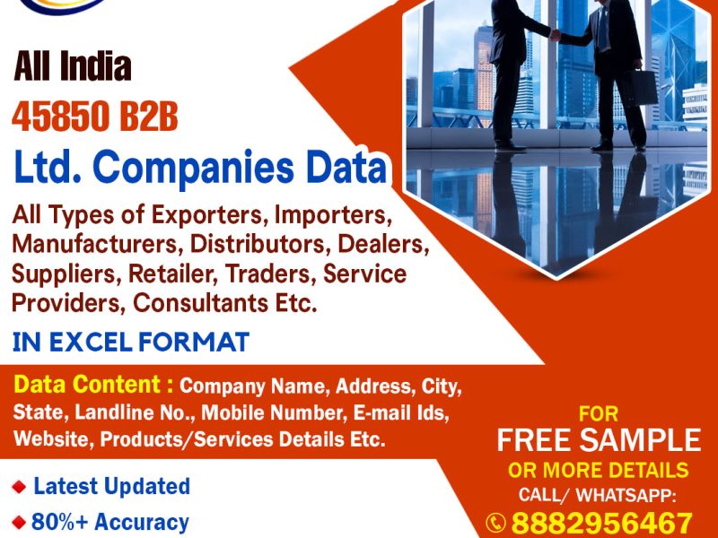 77Data: Download the Verified List of LTD Companies in India