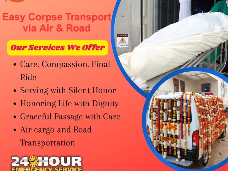 FALC Emergency Corpses Transportation in Chennai is a Helpful Solution for Shifting the Body
