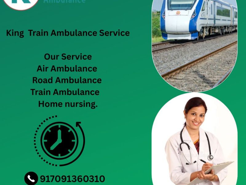 Get King Train Ambulance Service for Patients in Jabalpur Now
