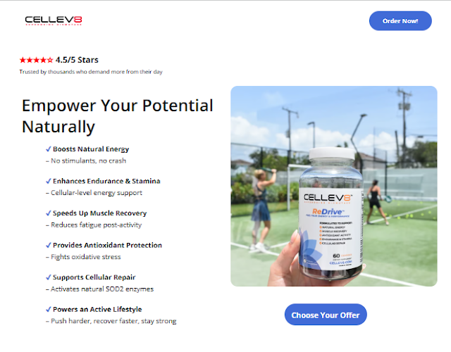 Cellev8 ReDrive Energy Formula: The Smarter Way to Energize