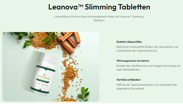Leanova für Appetitkontrolle und Blutzuckergleichgewicht
