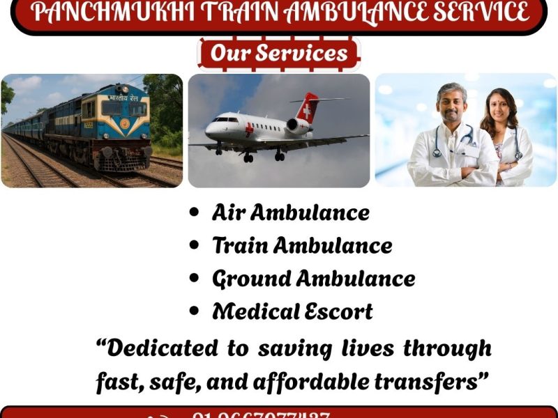 Panchmukhi Train Ambulance Offers Excellent Medical Care and Facility in Patna
