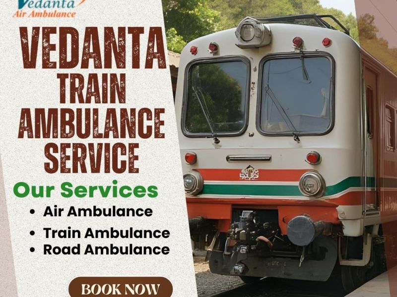 Vedanta Makes Sure Patients Are Managed in a Train Ambulance in Ranchi
