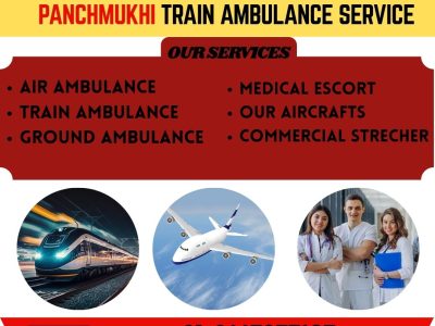 Panchmukhi Train Ambulance Service in Hyderabad – Efficient Transfer Arrangement