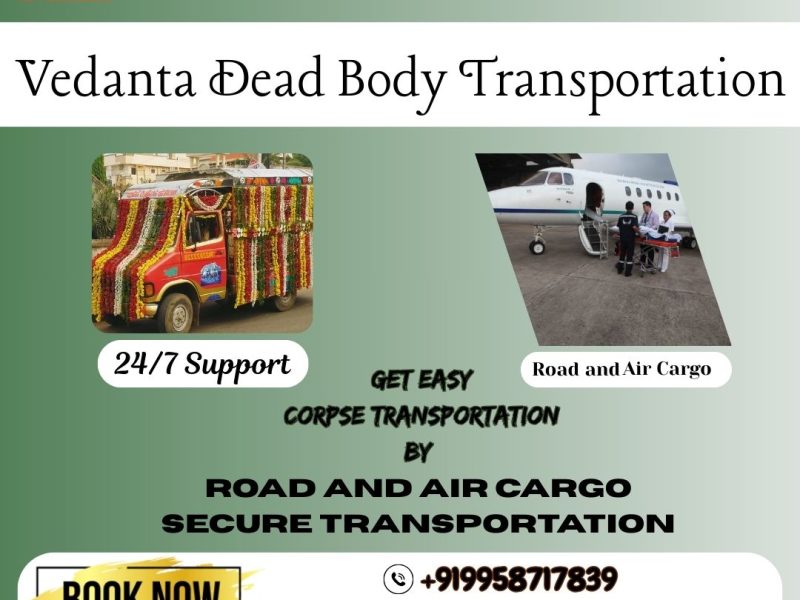 Vedanta's dead body transport from Guwahati - carrying the burden from his shoulders