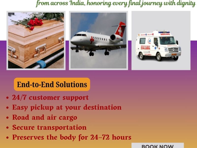 FALC Emergency Body Transfer in Bangalore-Speedy Corpse transiting is offered on Time