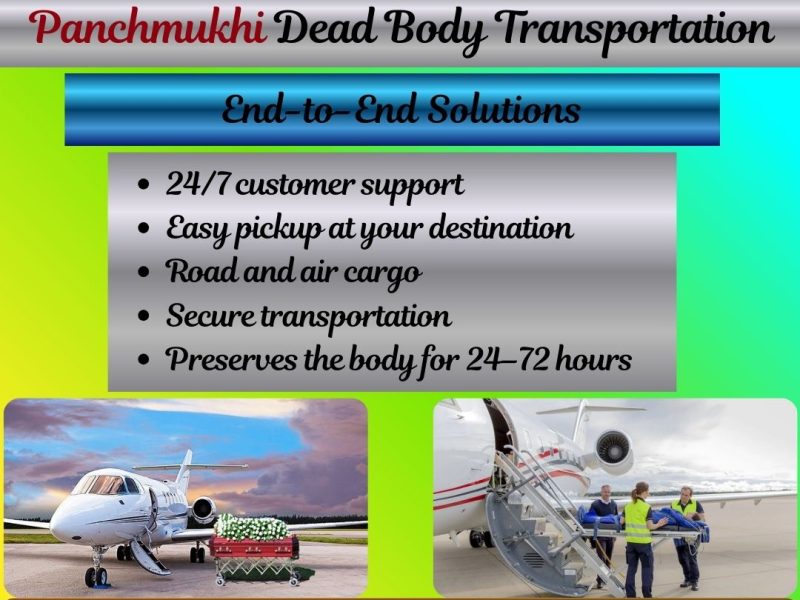 Panchmukhi Dead Body Transportation in Patna - Top-class Dead Body Transfer Facility