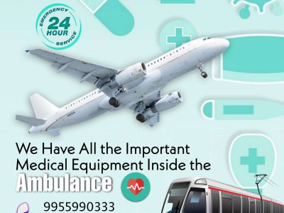 With Health Experts Receive Advanced Air Ambulance from Hyderabad by Panchmukhi