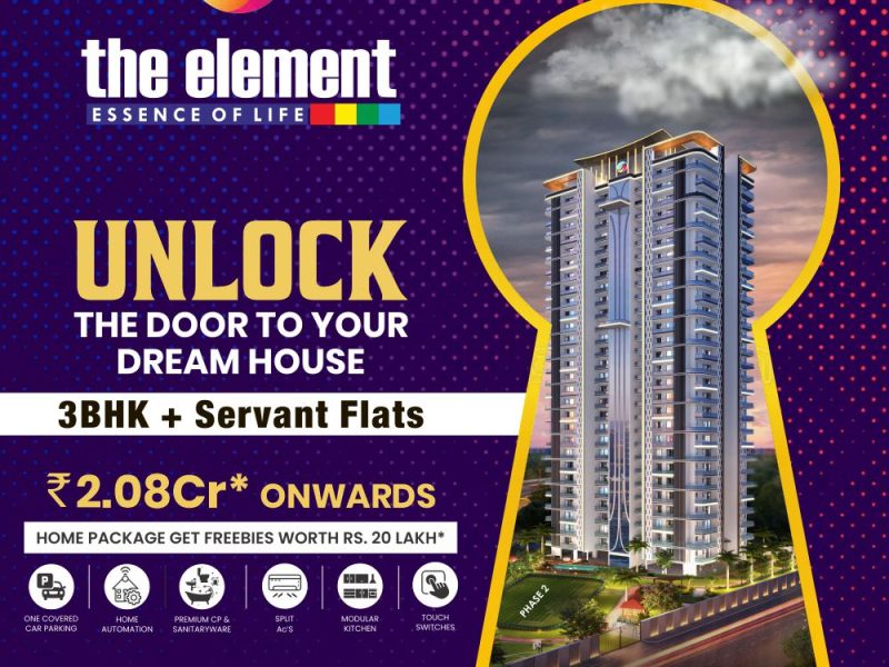 3 BHK Apartment in Siddharth Vihar, Ghaziabad - The Element