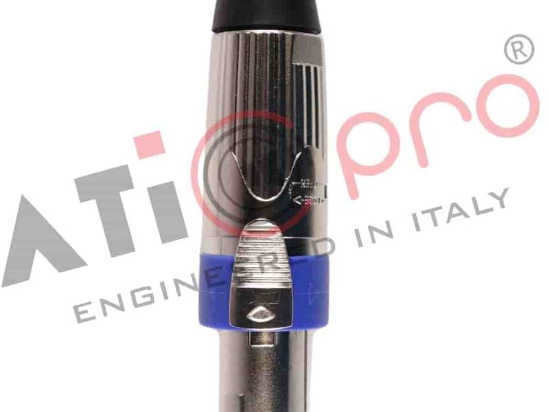 Reliable Audio Connections with Male Speakon Jack Connector for Professional Setups