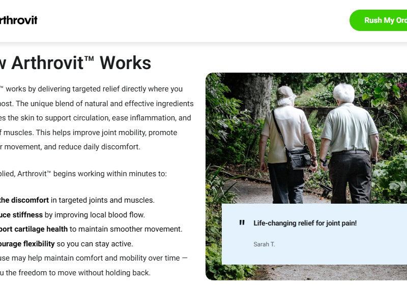 Arthrovit Australia: How To Increase Your Health for Pain Relief!
