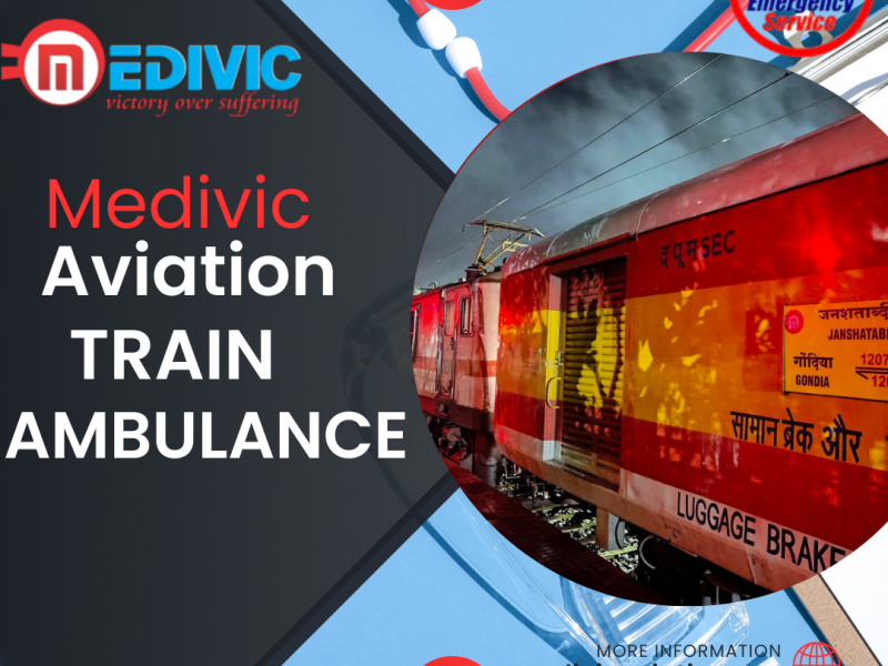 Medivic Aviation Train Ambulance Services in Raipur offers our services to all classes of people