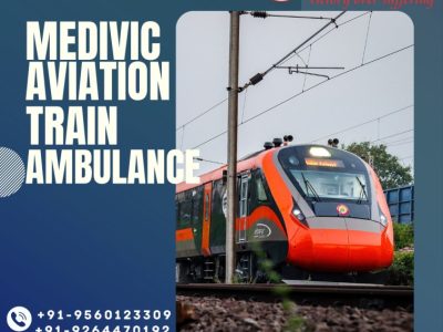 Medivic Aviation Train Ambulance Services in Patna providing a decent price to patients