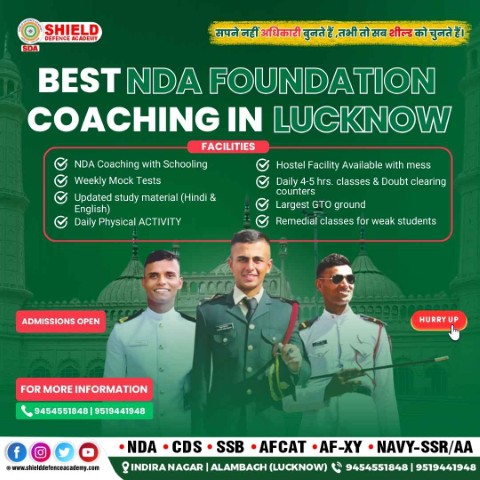 Best NDA Foundation Coaching in Lucknow- Expert faculty, and high Success rate
