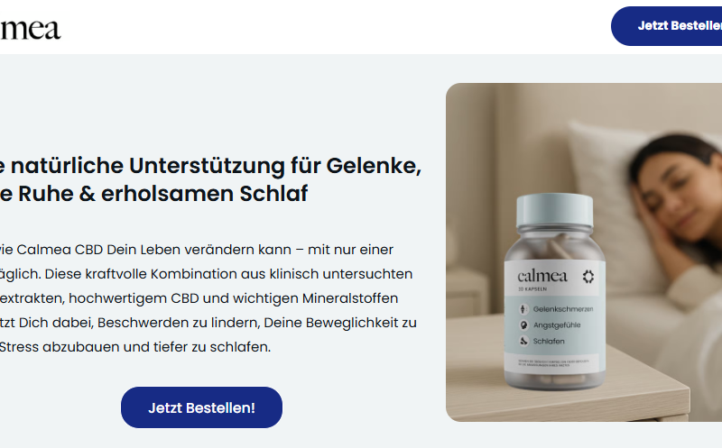 Calmea Erfahrungen, Preis in DE, AT, CH & Bewertungen (News)