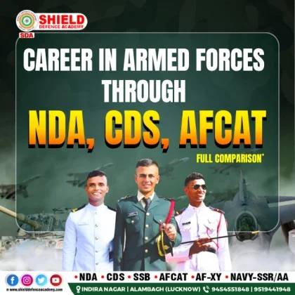 NDA coaching in Lucknow | shield defence academy