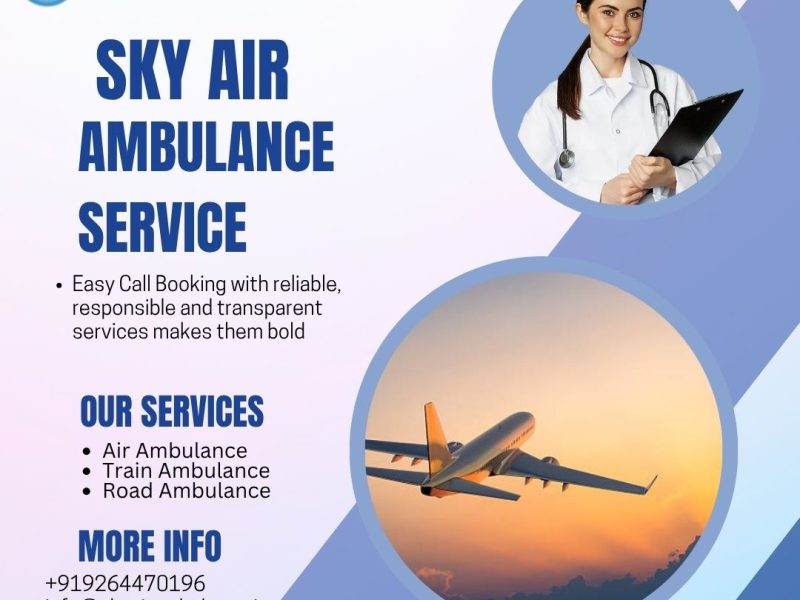 Travel to a Different State with Sky Air Ambulance From Patna To Delhi