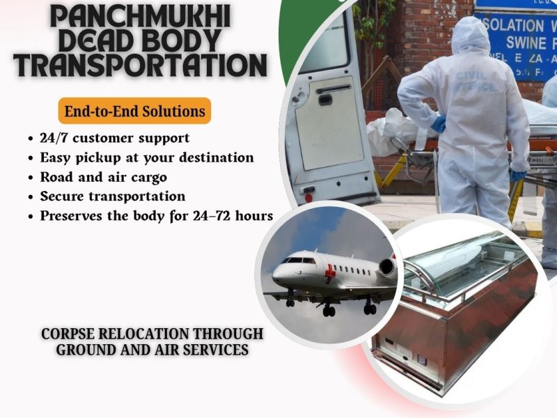 Panchmukhi dead Body Transport in Delhi- Top Level Facility and Transfer